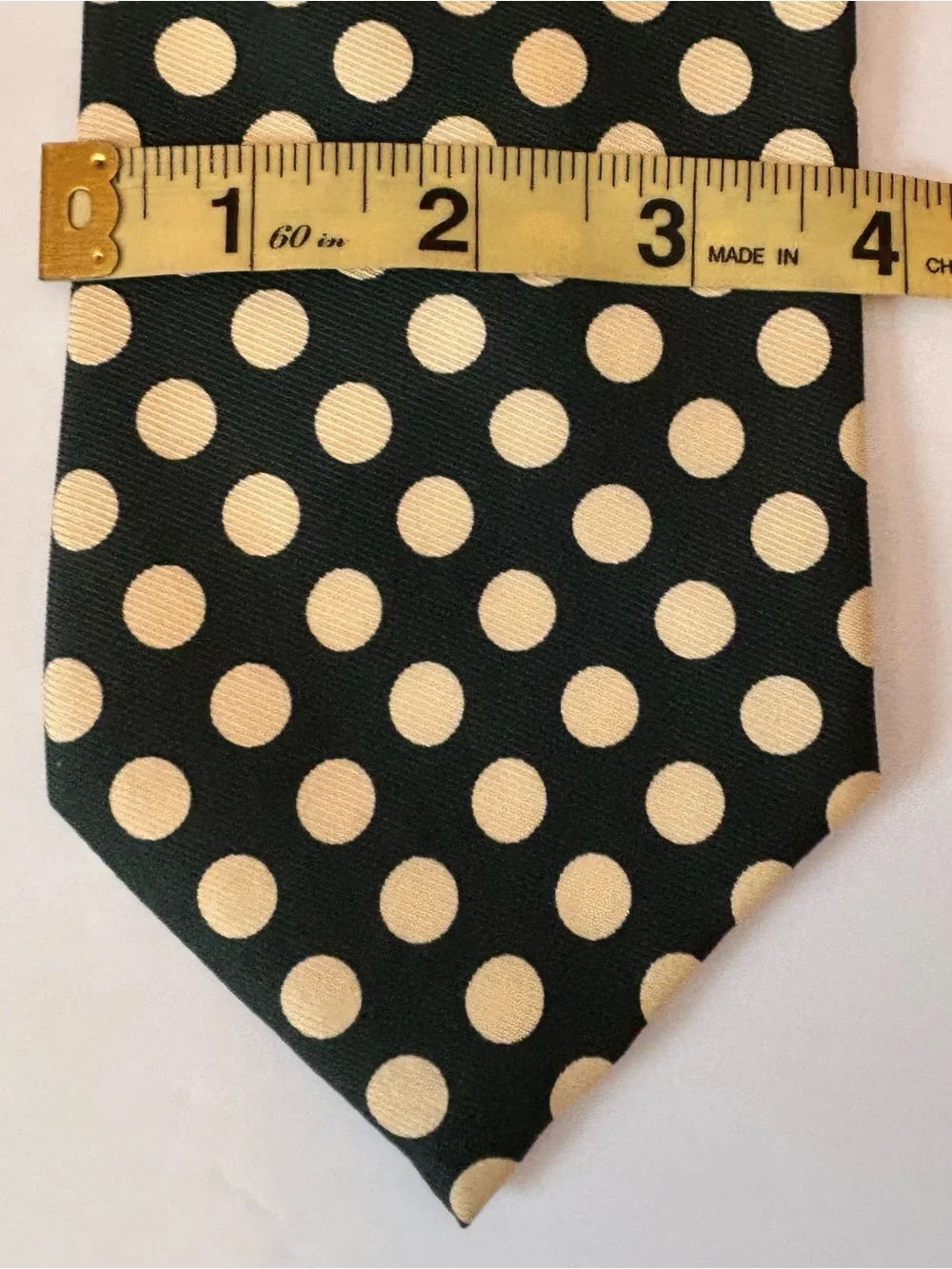 J. Crew Polka Dot Silk Tie